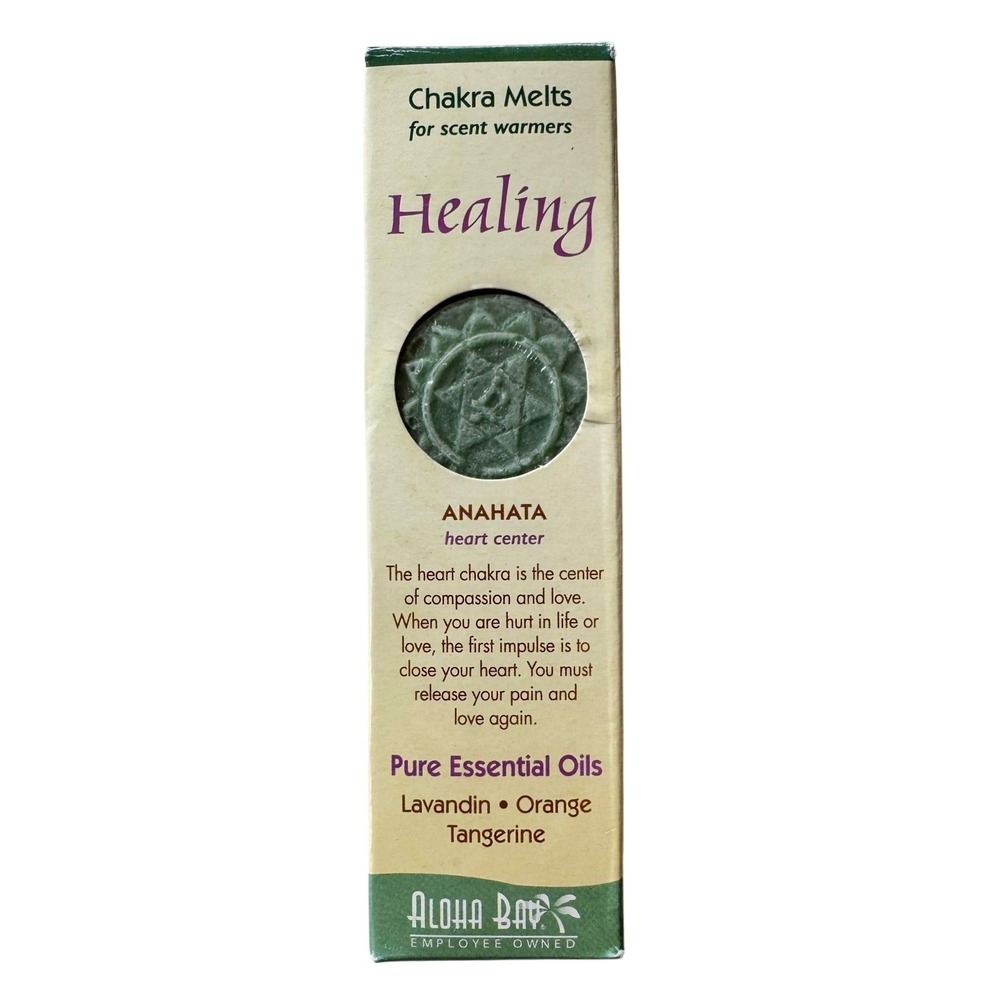 Aloha Bay Healing Chakra Melts Anahata Heart Center‎ Essential Oil Wax Melts